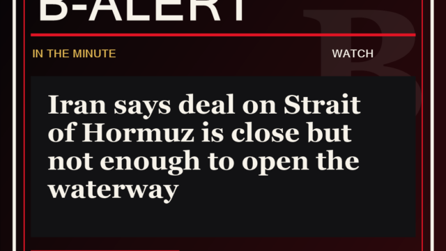 Iran says deal on Strait of Hormuz is close but not enough to open the waterway - B-Alert