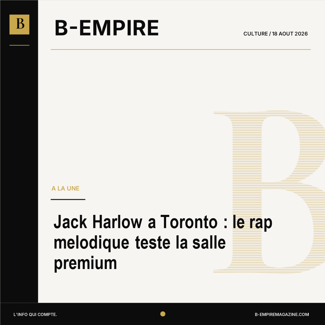 Jack Harlow a Toronto : le rap melodique teste la salle premium