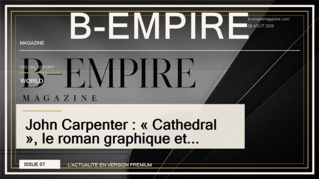 John Carpenter : « Cathedral », le roman graphique et l’album qui contournent Hollywood