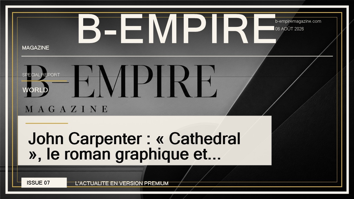 John Carpenter : « Cathedral », le roman graphique et l’album qui contournent Hollywood