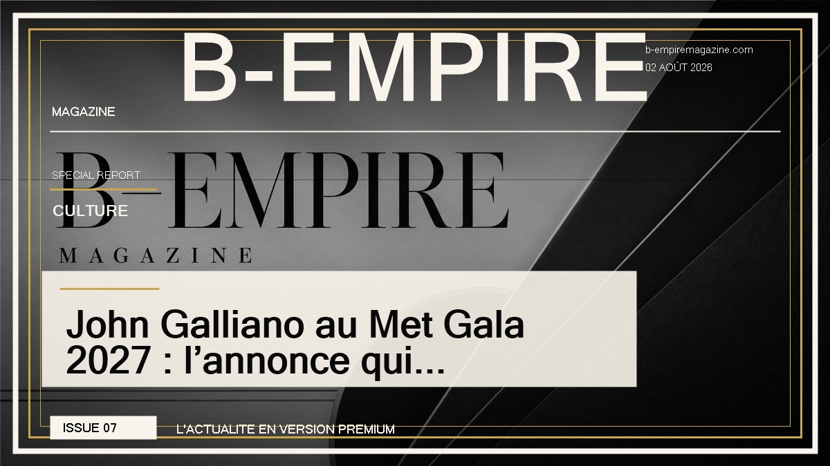 John Galliano au Met Gala 2027 : l’annonce qui électrise la mode et rouvre une blessure française