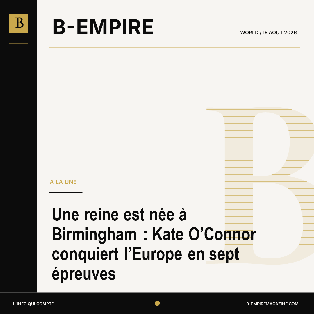 Une reine est née à Birmingham : Kate O’Connor conquiert l’Europe en sept épreuves