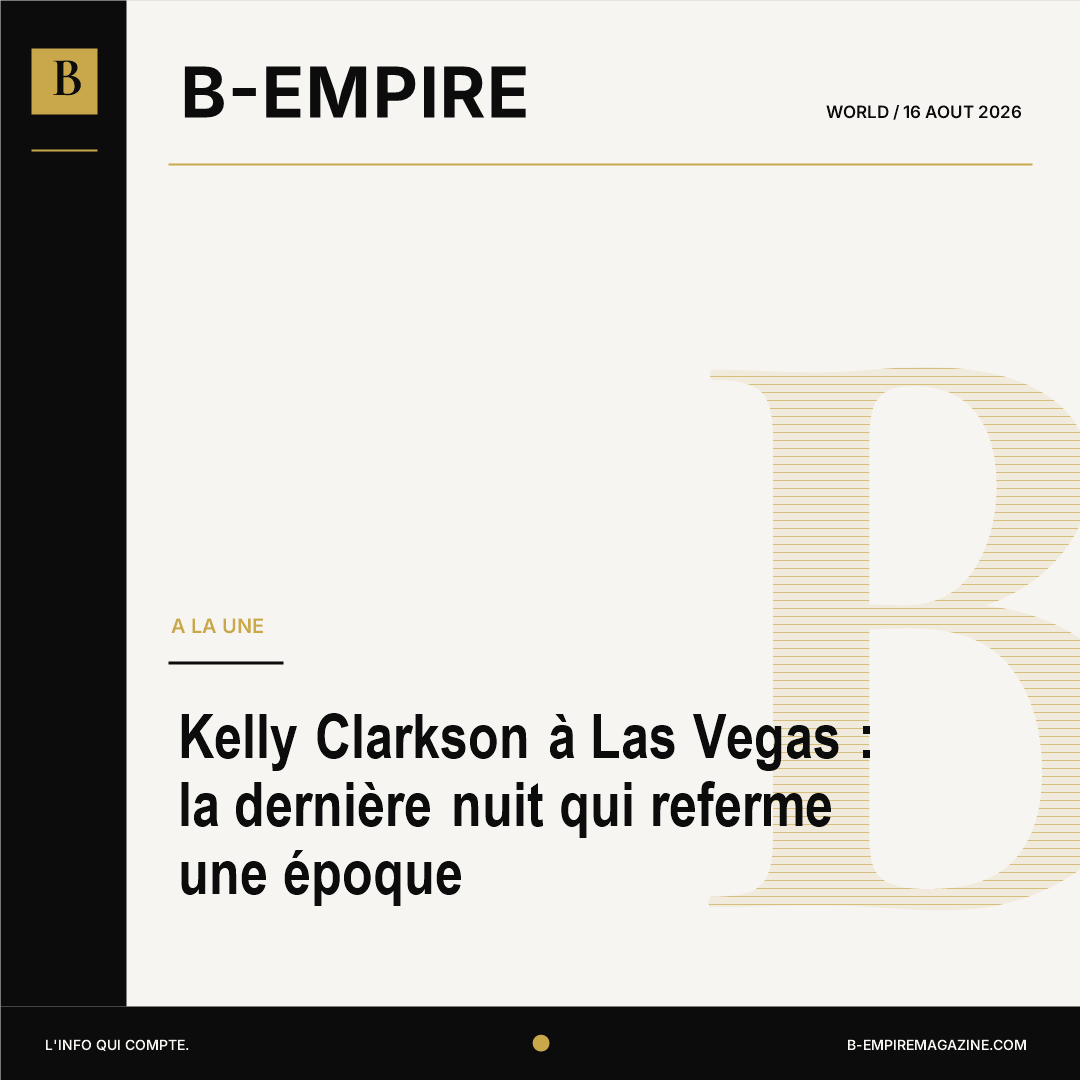 Kelly Clarkson à Las Vegas : la dernière nuit qui referme une époque