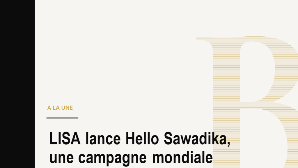 LISA lance Hello Sawadika, une campagne mondiale avant sa résidence à Las Vegas