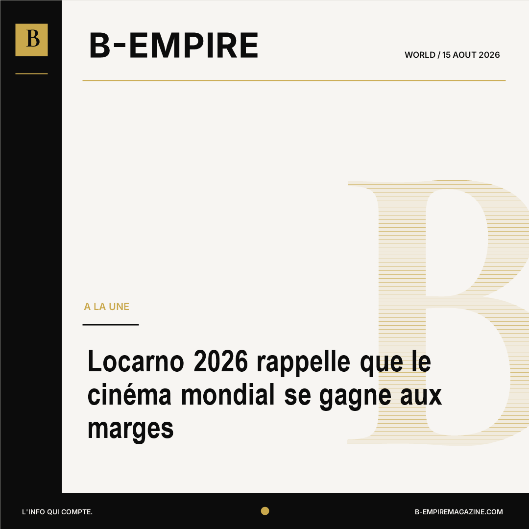 Locarno 2026 rappelle que le cinéma mondial se gagne aux marges