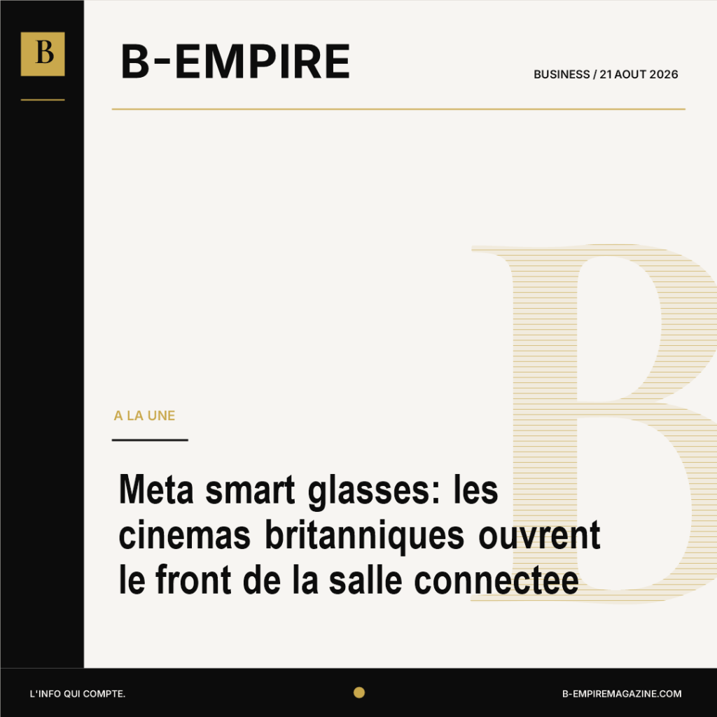 Meta smart glasses: les cinemas britanniques ouvrent le front de la salle connectee