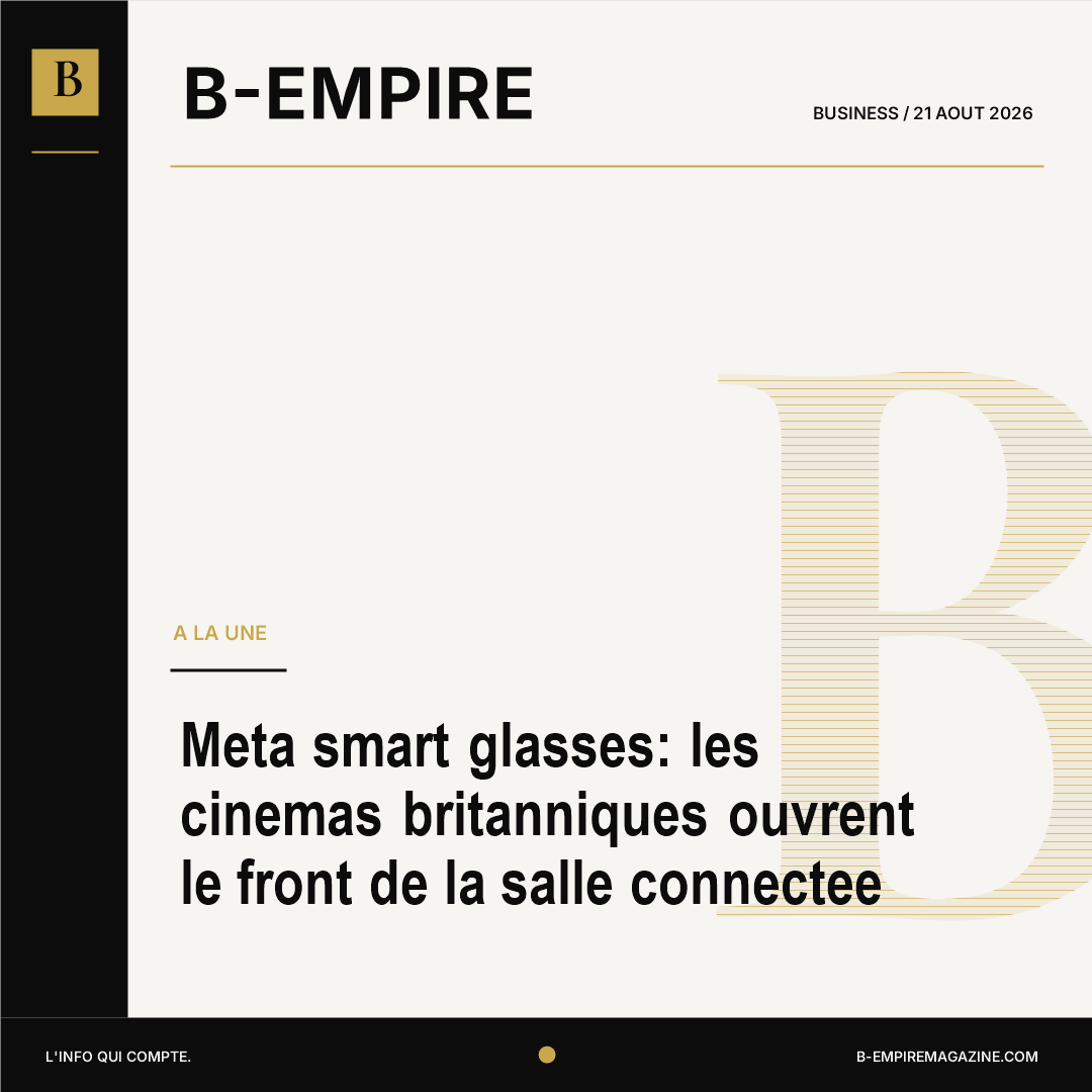 Meta smart glasses: les cinemas britanniques ouvrent le front de la salle connectee