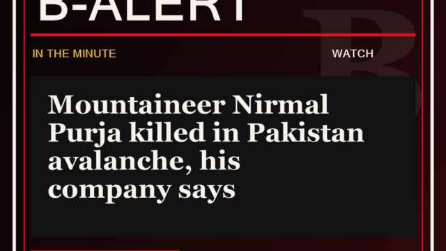 Mountaineer Nirmal Purja killed in Pakistan avalanche, his company says - B-Alert