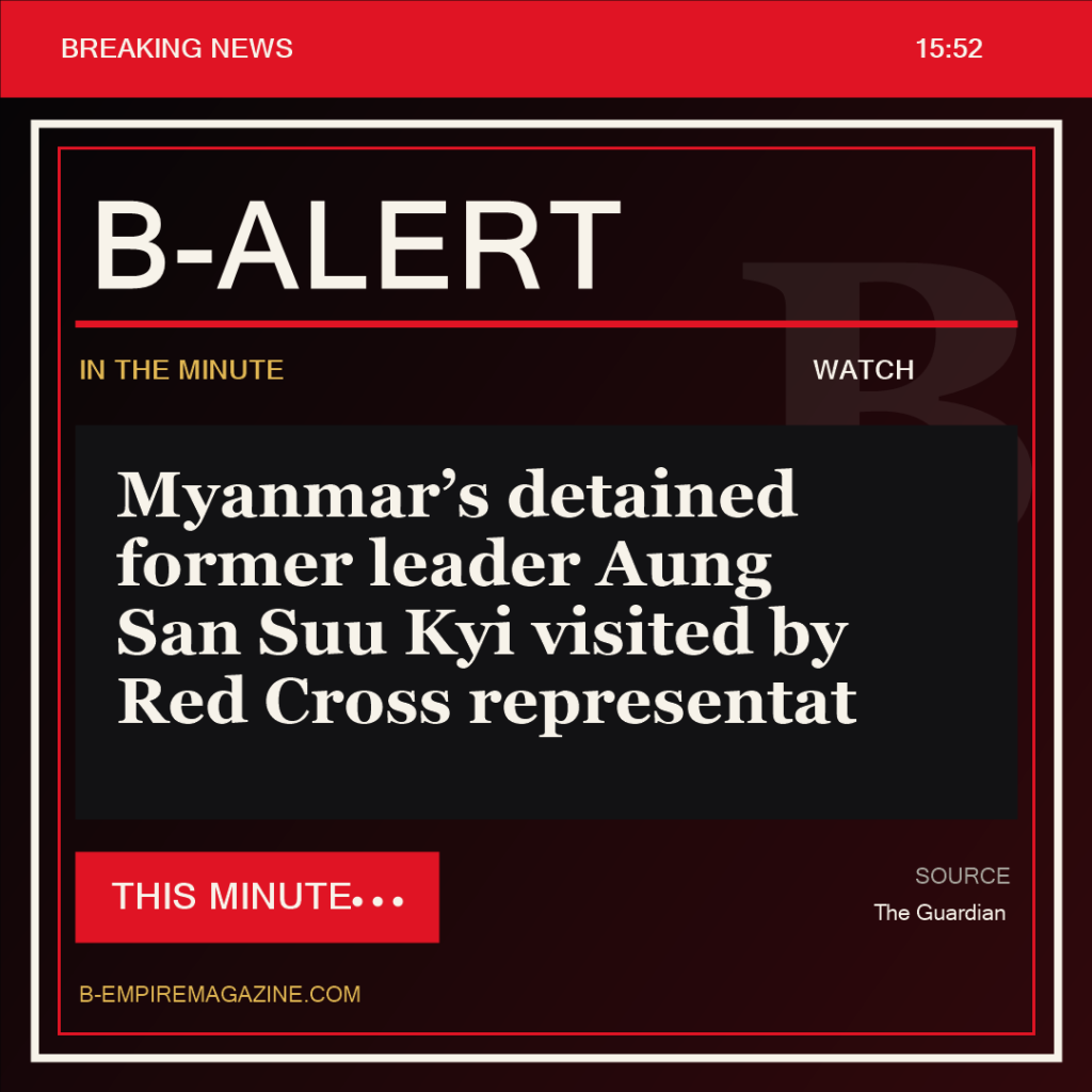 Myanmar’s detained former leader Aung San Suu Kyi visited by Red Cross representat - B-Alert