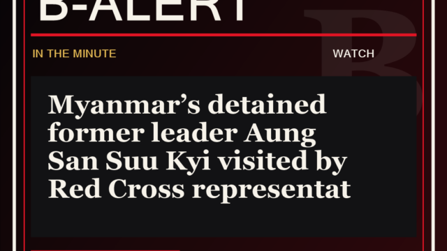 Myanmar’s detained former leader Aung San Suu Kyi visited by Red Cross representat - B-Alert