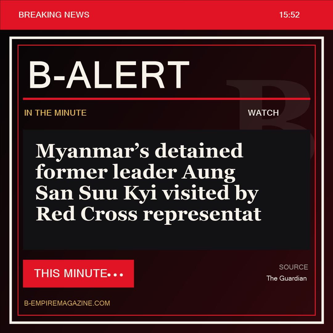 Myanmar’s detained former leader Aung San Suu Kyi visited by Red Cross representat - B-Alert