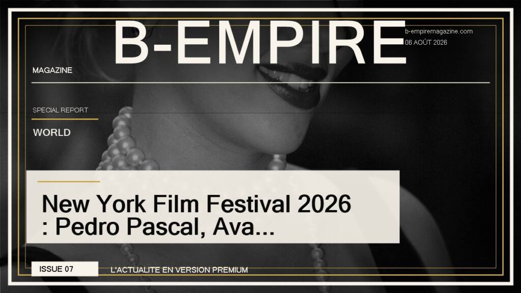 New York Film Festival 2026 : Pedro Pascal, Ava DuVernay et Godzilla créent l’événement
