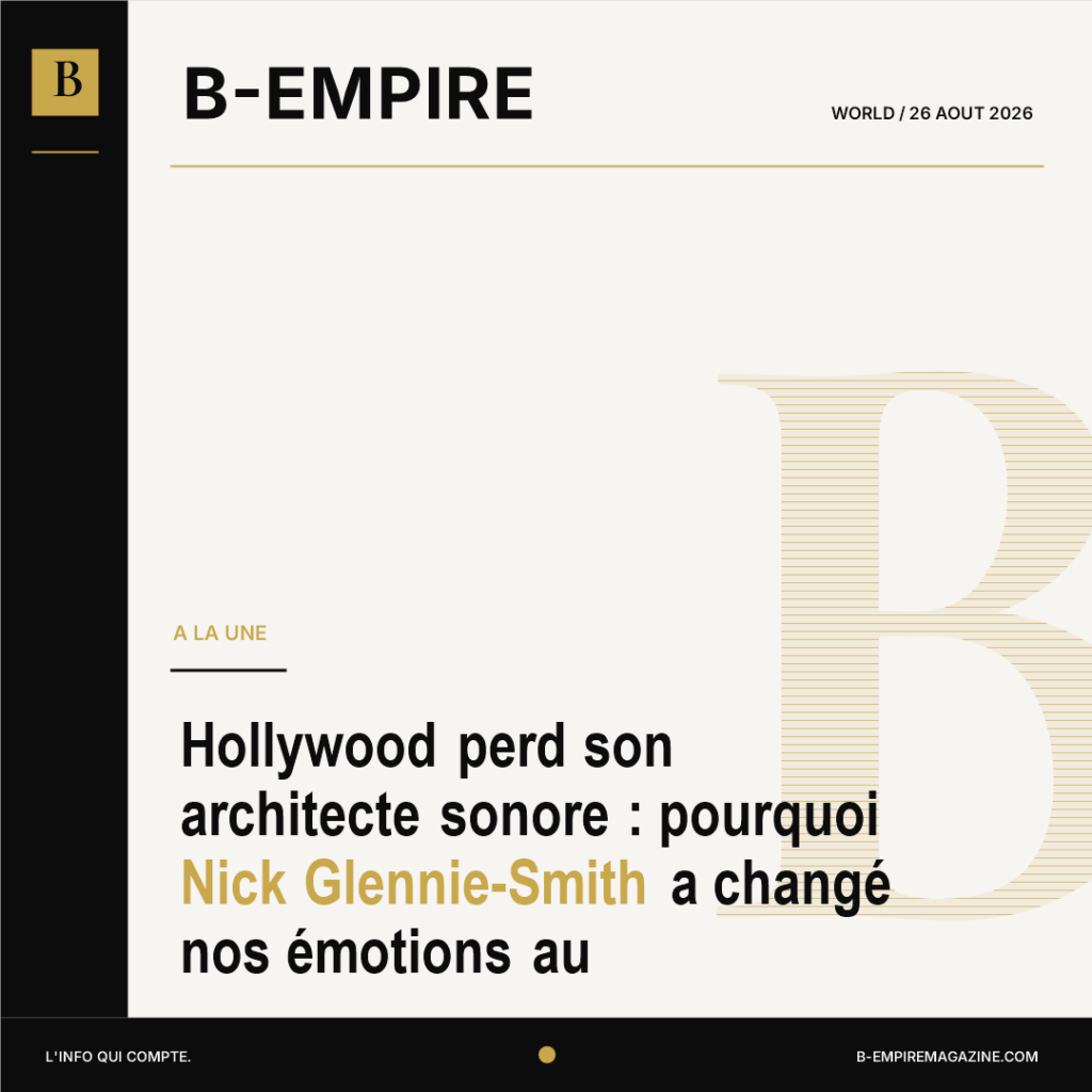Hollywood perd son architecte sonore : pourquoi Nick Glennie-Smith a changé nos émotions au