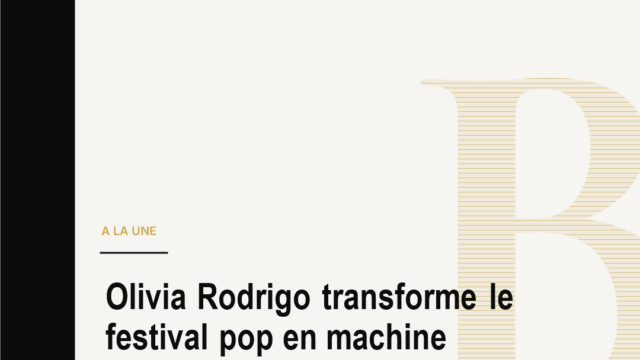 Olivia Rodrigo transforme le festival pop en machine philanthropique de 20 millions de dollars