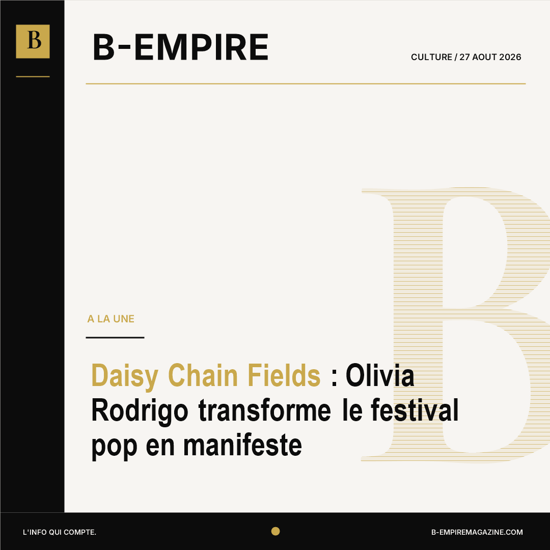 Daisy Chain Fields : Olivia Rodrigo transforme le festival pop en manifeste