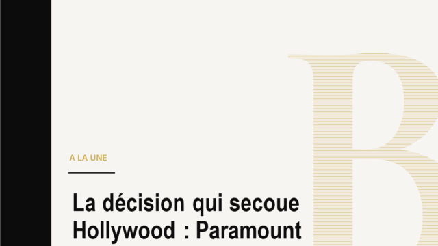 La décision qui secoue Hollywood : Paramount menace de quitter la Californie