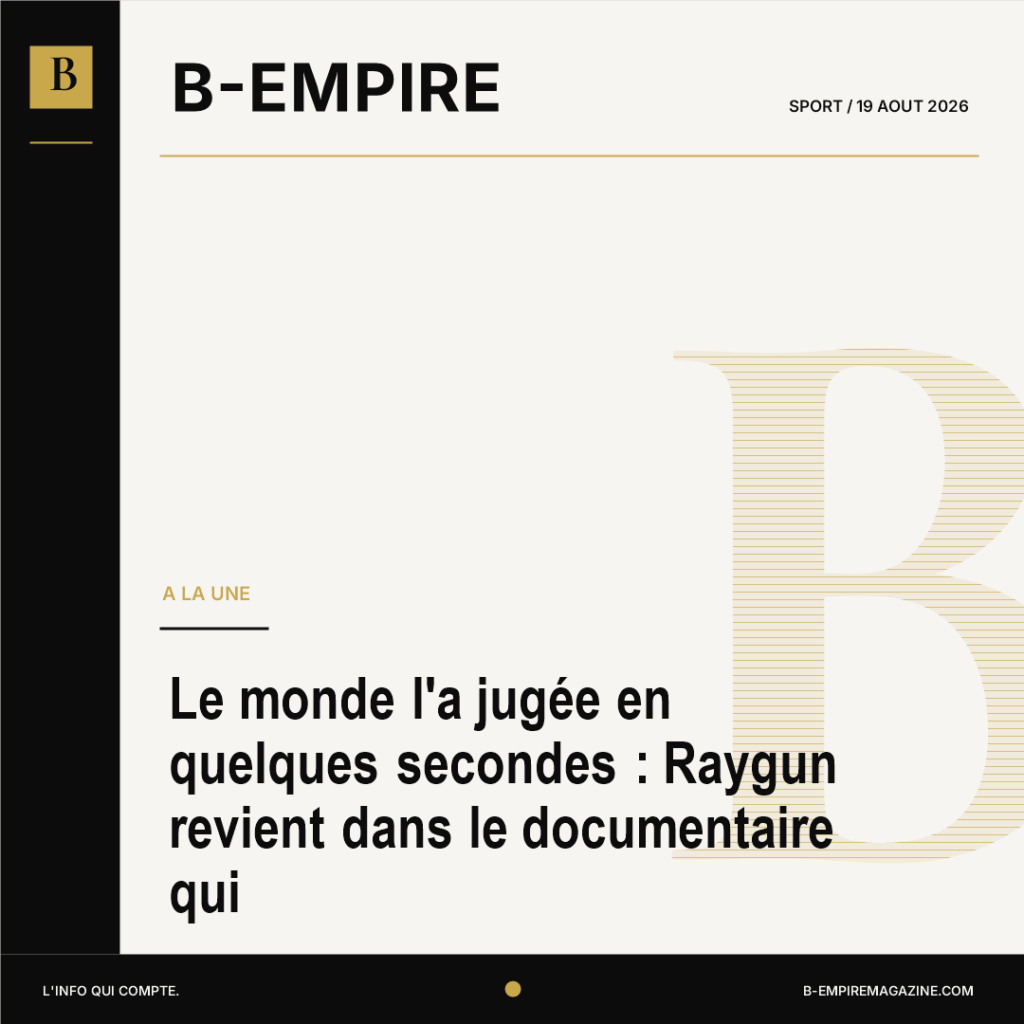 Le monde l'a jugée en quelques secondes : Raygun revient dans le documentaire qui