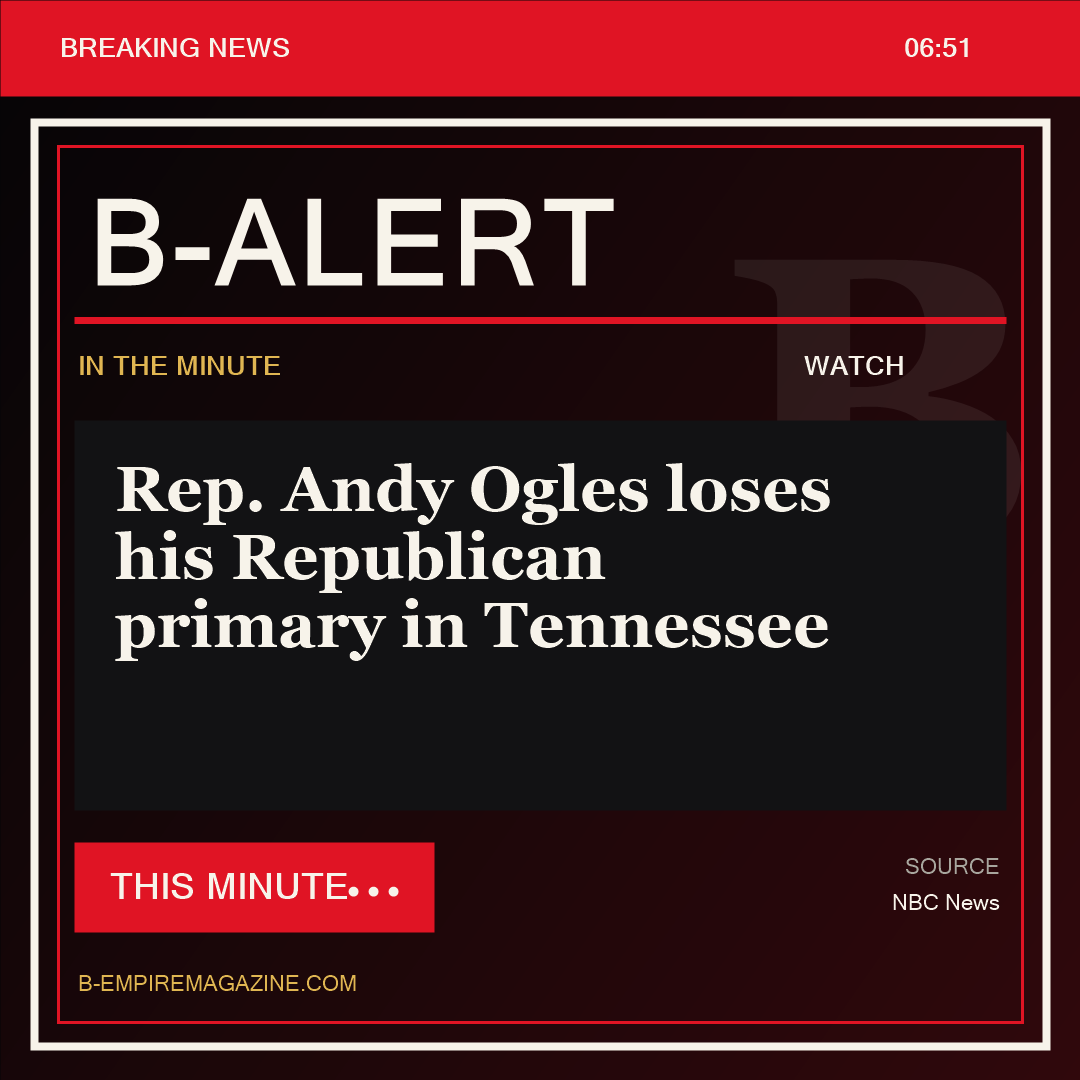 Rep. Andy Ogles loses his Republican primary in Tennessee - B-Alert