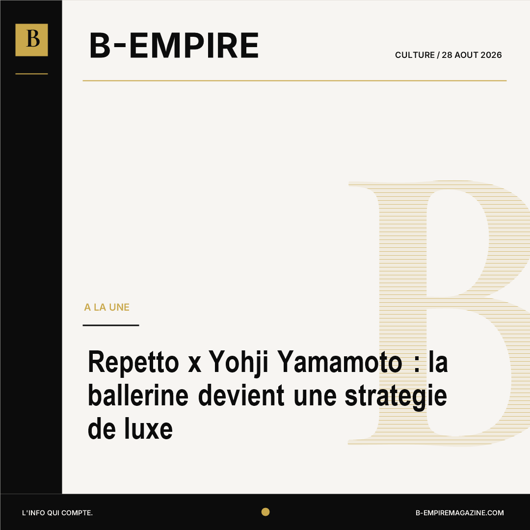 Repetto x Yohji Yamamoto : la ballerine devient une strategie de luxe