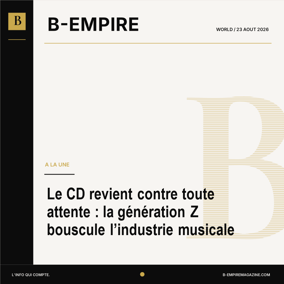 Le CD revient contre toute attente : la génération Z bouscule l’industrie musicale