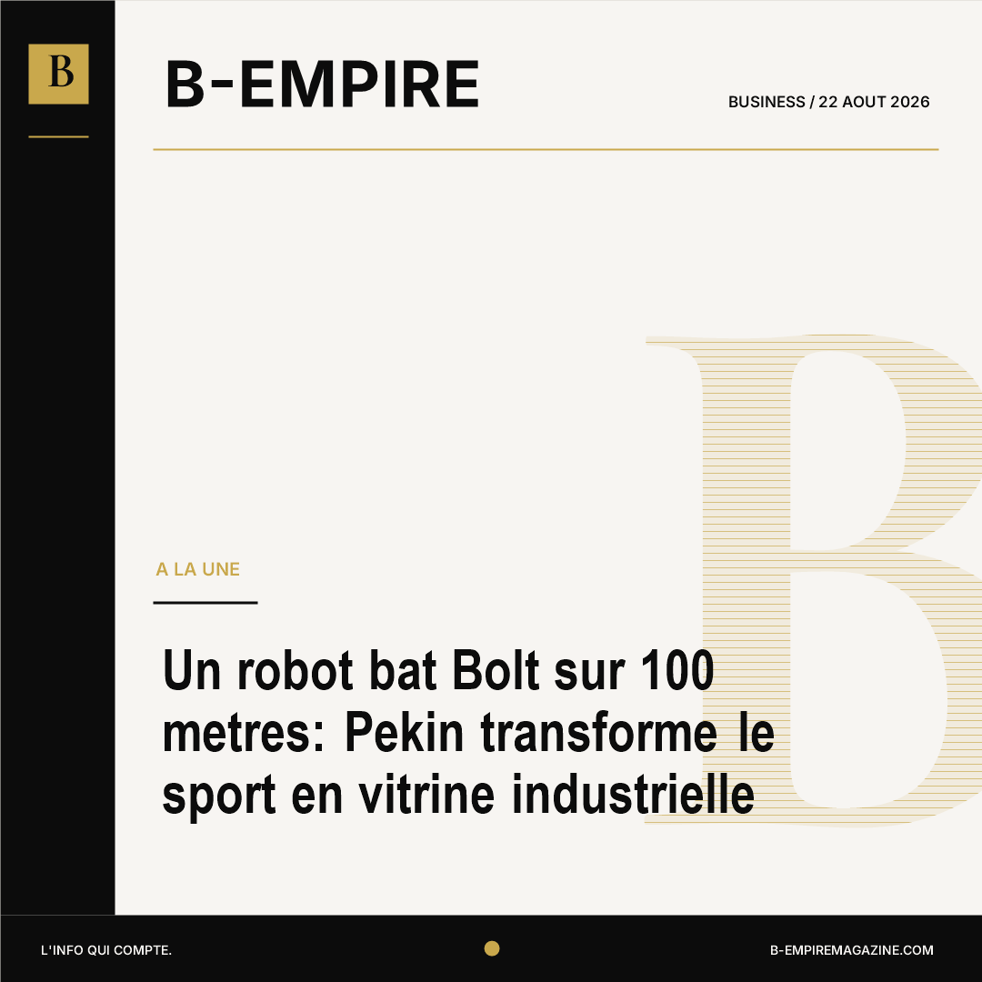 Un robot bat Bolt sur 100 metres: Pekin transforme le sport en vitrine industrielle