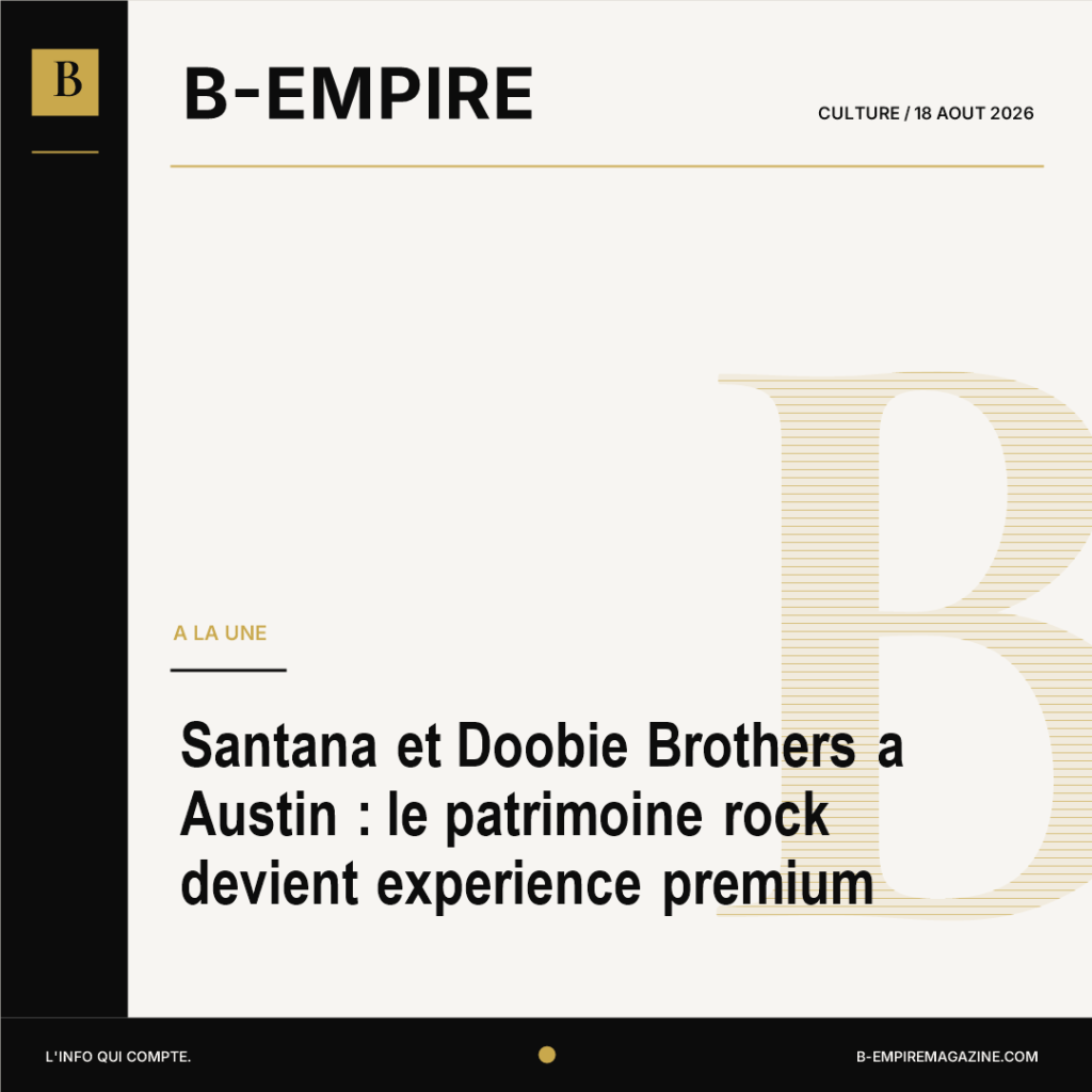 Santana et Doobie Brothers a Austin : le patrimoine rock devient experience premium
