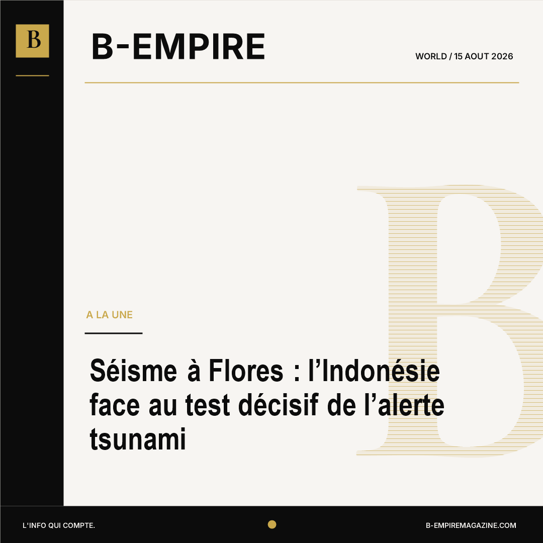 Séisme à Flores : l’Indonésie face au test décisif de l’alerte tsunami