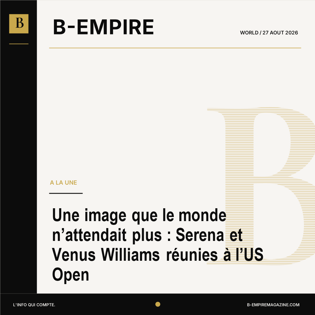 Une image que le monde n’attendait plus : Serena et Venus Williams réunies à l’US Open