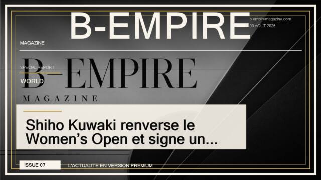 Shiho Kuwaki renverse le Women’s Open et signe une victoire historique