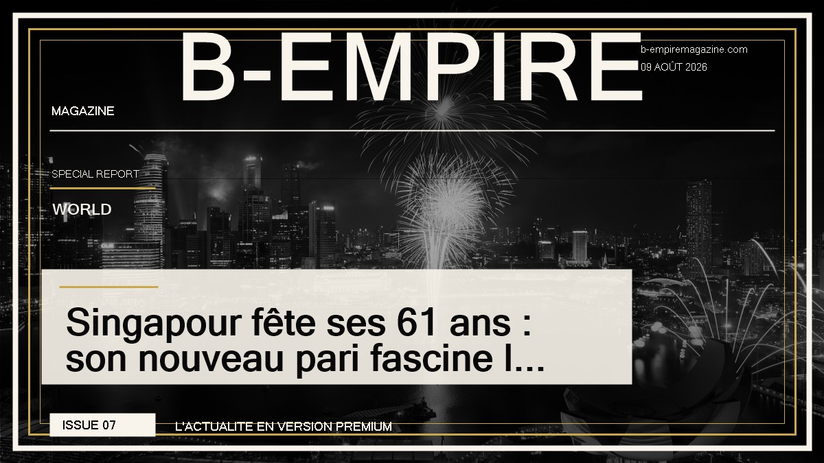 Singapour fête ses 61 ans : son nouveau pari fascine le monde