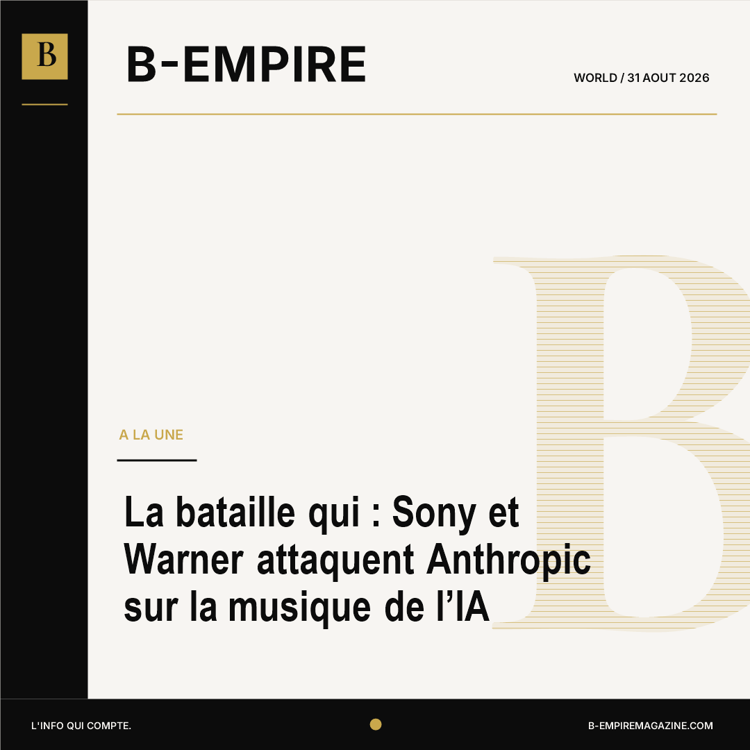 La bataille qui : Sony et Warner attaquent Anthropic sur la musique de l’IA