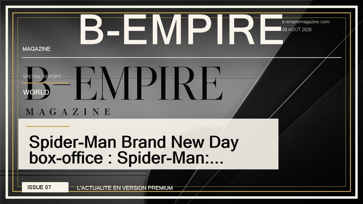 Spider-Man Brand New Day box-office : Spider-Man: Brand New Day signe un démarrage historique