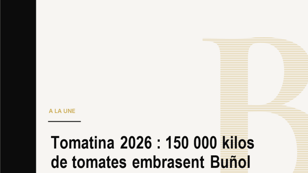 Tomatina 2026 : 150 000 kilos de tomates embrasent Buñol