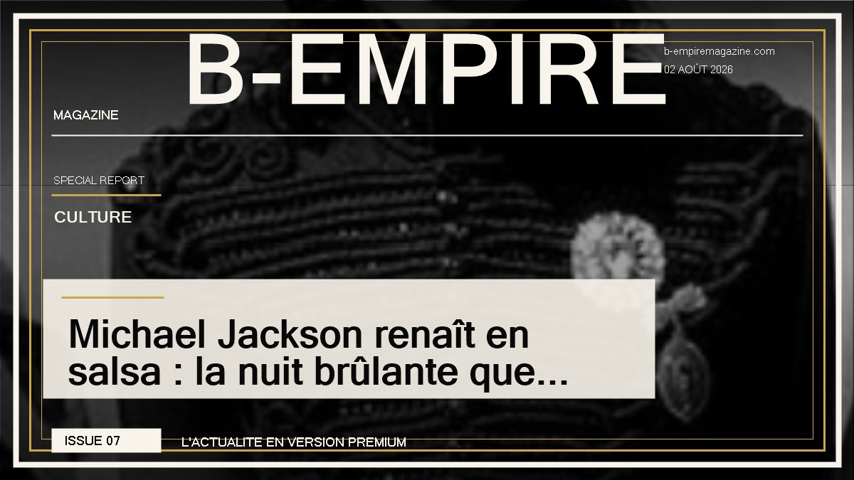 Michael Jackson renaît en salsa : la nuit brûlante que Tony Succar réserve à la France