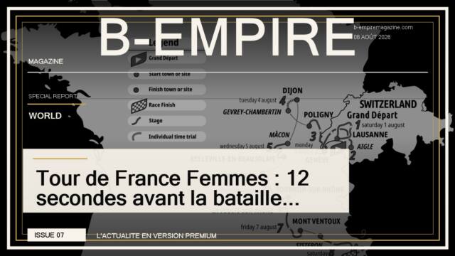 Tour de France Femmes : 12 secondes avant la bataille du Ventoux