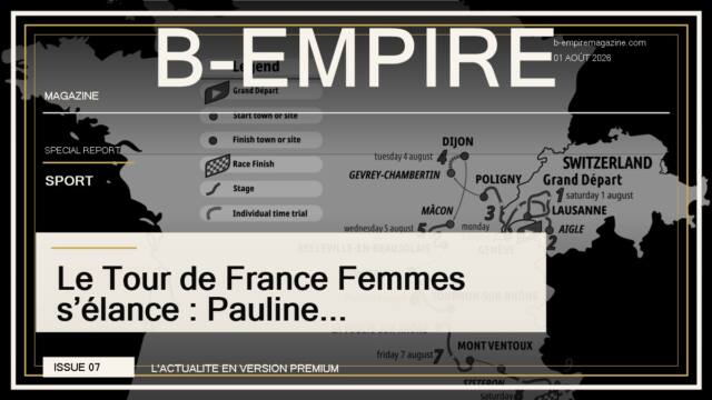 Le Tour de France Femmes s’élance : Pauline Ferrand-Prévot face au défi qui peut marquer une génération