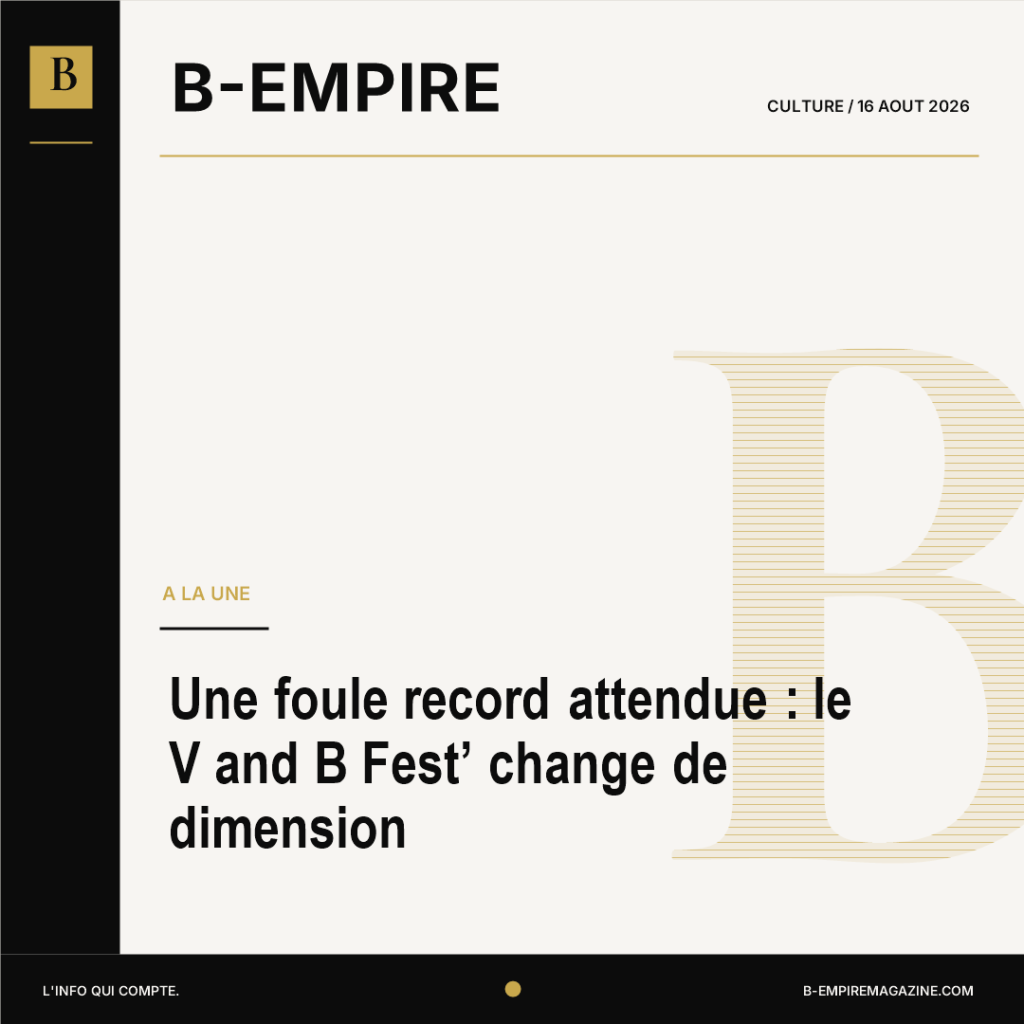 Une foule record attendue : le V and B Fest’ change de dimension