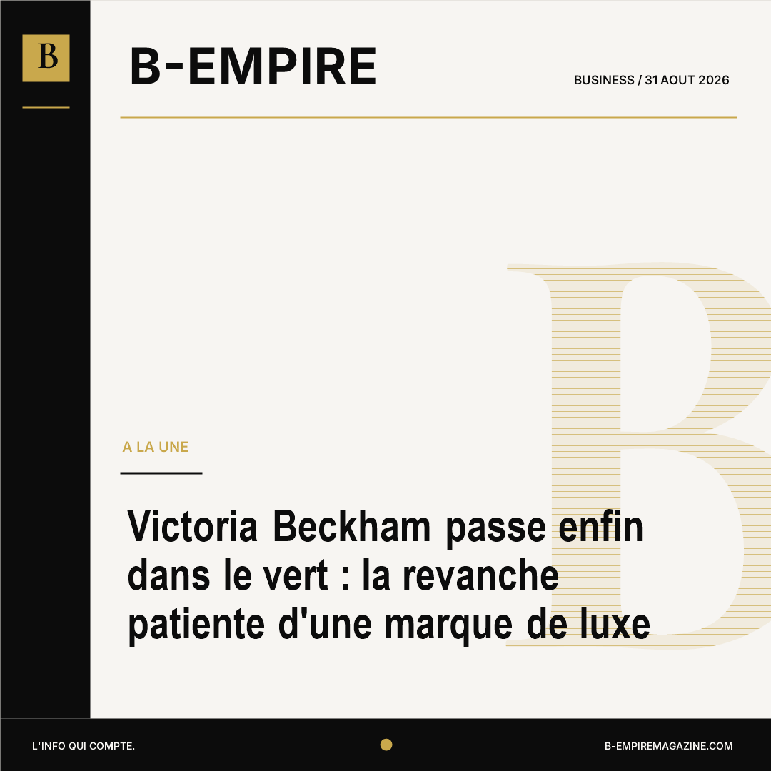 Victoria Beckham passe enfin dans le vert : la revanche patiente d'une marque de luxe