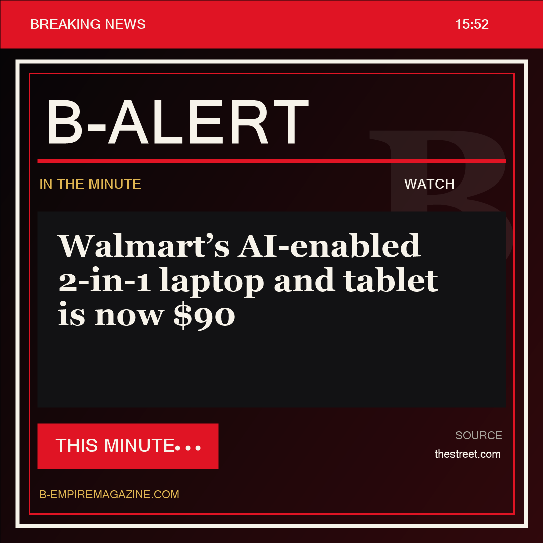 Walmart’s AI-enabled 2-in-1 laptop and tablet is now $90 - B-Alert