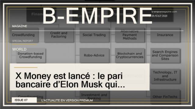 X Money est lancé : le pari bancaire d’Elon Musk qui peut bouleverser les réseaux sociaux