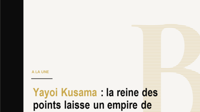 Yayoi Kusama : la reine des points laisse un empire de miroirs