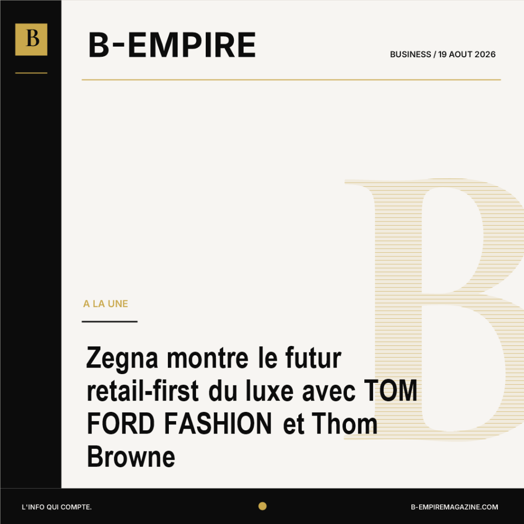 Zegna montre le futur retail-first du luxe avec TOM FORD FASHION et Thom Browne