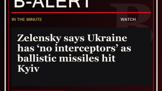 Zelensky says Ukraine has ‘no interceptors’ as ballistic missiles hit Kyiv - B-Alert