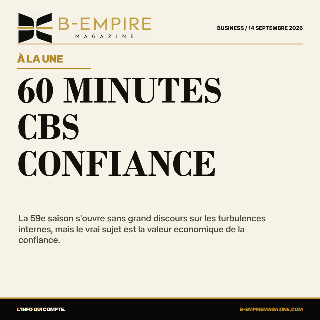 60 Minutes revient sur CBS : Paramount teste le business de la confiance