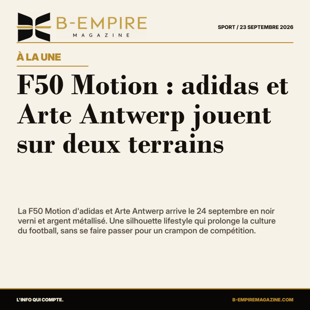 adidas x Arte Antwerp : la F50 Motion quitte le terrain pour la rue