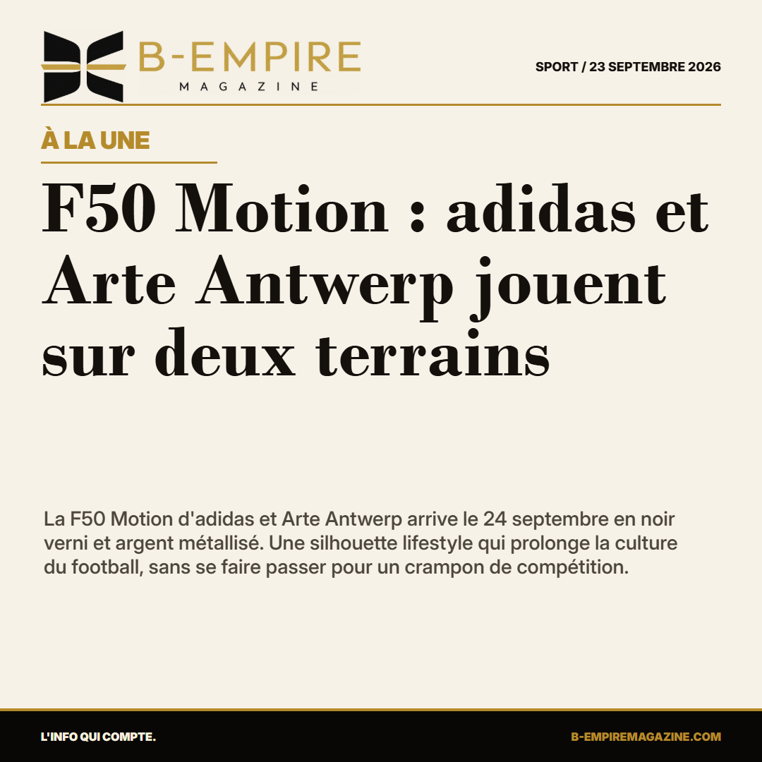adidas x Arte Antwerp : la F50 Motion quitte le terrain pour la rue