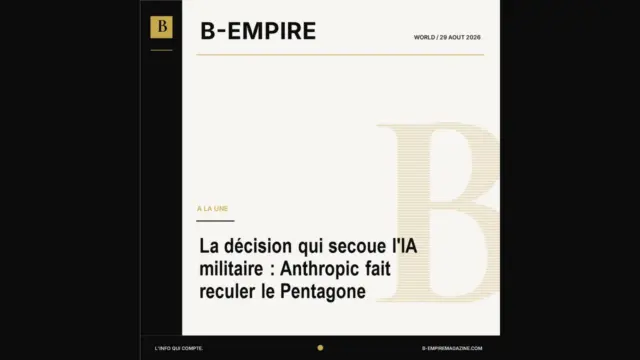 La décision qui secoue l'IA militaire : Anthropic fait reculer le Pentagone