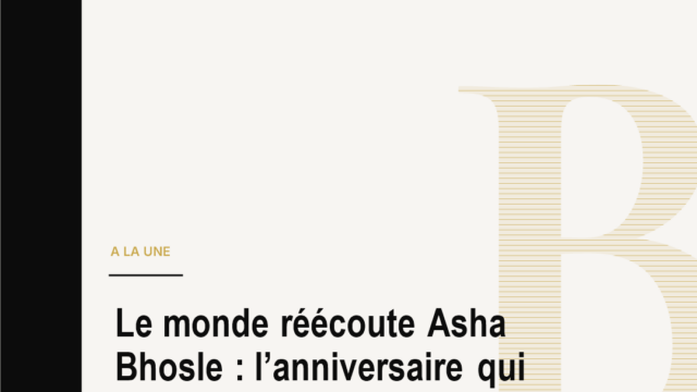 Le monde réécoute Asha Bhosle : l’anniversaire qui révèle l’immensité de son héritage