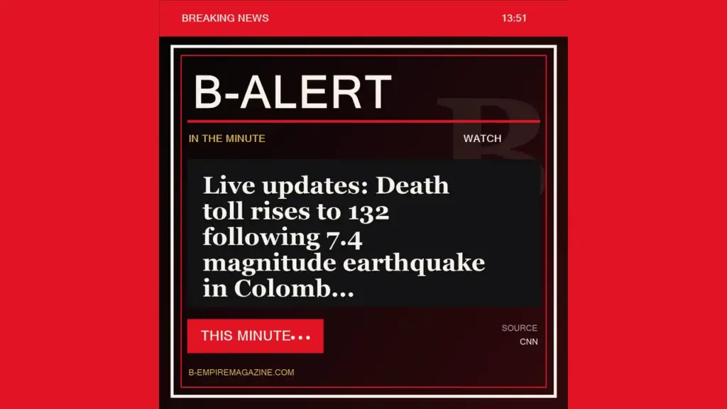 Live updates: Death toll rises to 132 following 7.4 magnitude earthquake in Colomb - B-Alert
