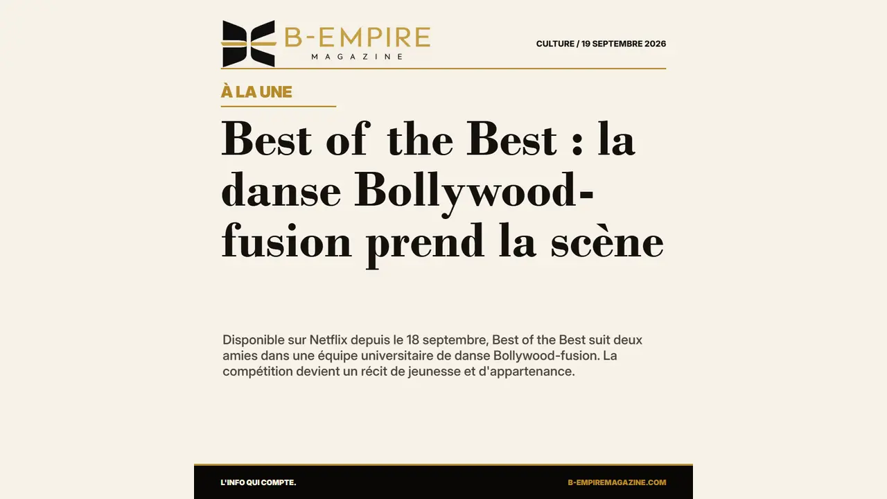 Best of the Best : la danse Bollywood-fusion prend la scène